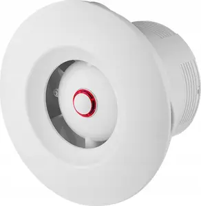 Потолочный вентилятор AWENTA Orbit WXO125F, Ø125 мм, 155 м³/ч, 17 Вт, 230 В, белый, с фотодатчиком и задержкой выключения