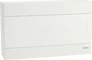 Virszemes sadales skapītis SCHNEIDERE EZ9EUD118 1x18 moduļi IP40 IK07 balts ar baltām durtiņām