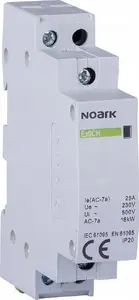Контактор Noark Ex9CH25 02 230V 50/60Hz — установочный контактор, модель 107017