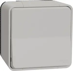 Push button Schneider Electric Mureva Styl MUR39026 white — single control wall-mounted switch
