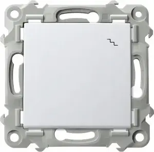 Ospel Łącznik schodowy Szafir ŁP-3Z/m/00 white — stair (two-way) switch