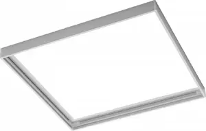 GTV virspusējai montāžai paredzēts rāmītis LED paneļiem 60x60 cm (KING, PRINCE, INNOVO) balts GT-RM60X60-00