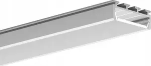 LED profile Prescot GIZA-ALU-2M, aluminum gray, 2 m
