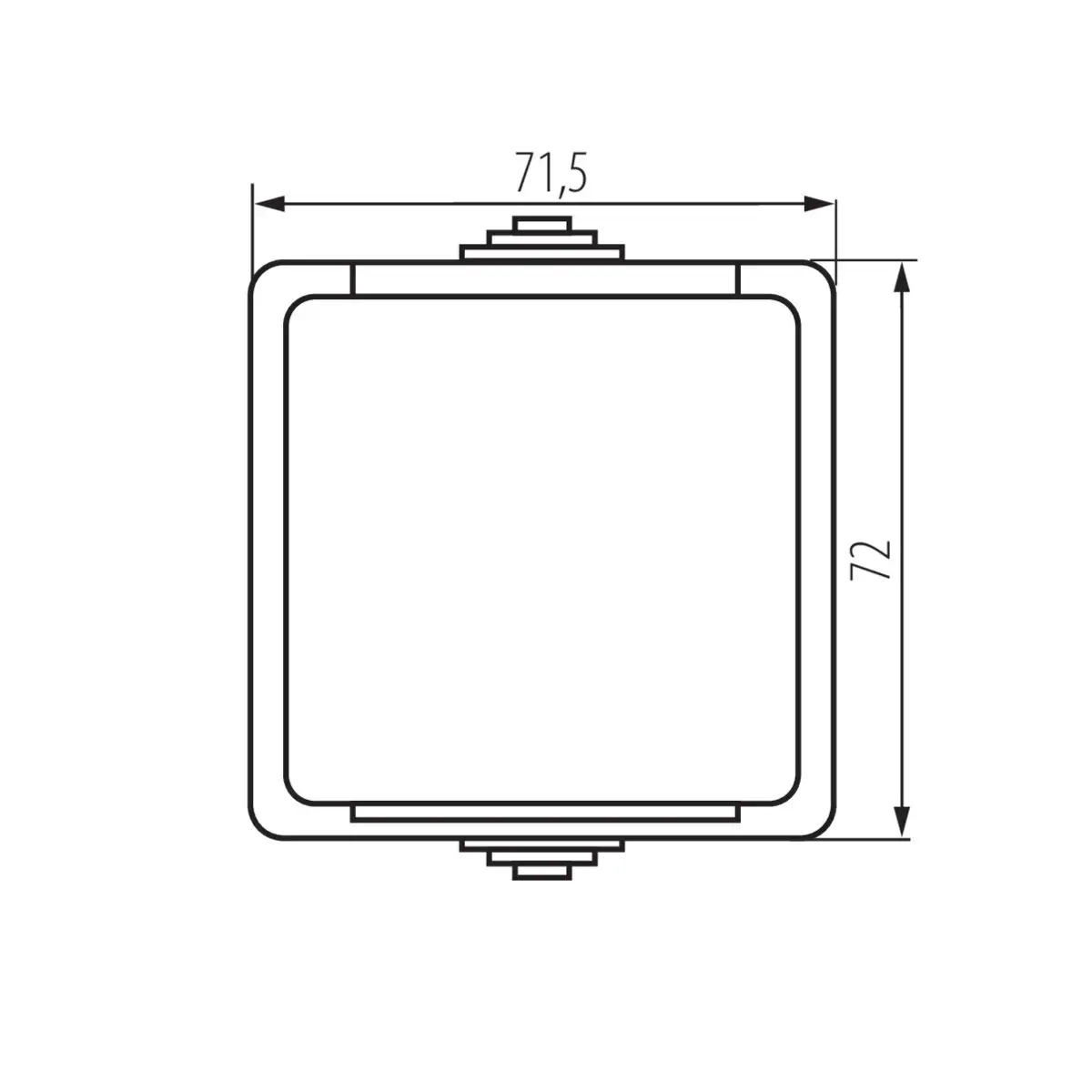 Kanlux 27355 kontaktligzda — IP54, 250V/16A Photo 2
