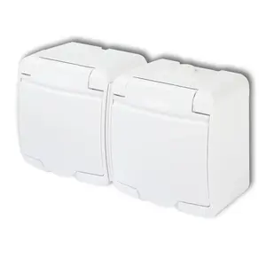 Розетка Karlik GHE-2s IP54 250 В 16 А