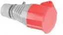 Polam Nakło Pārnēsājams izolējošs kontaktligzda 16A 400V 5P IP44 modelis 2623-326