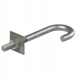 Mounting Boom Bracket ALPAR W102C hook-type, galvanized, length L-250