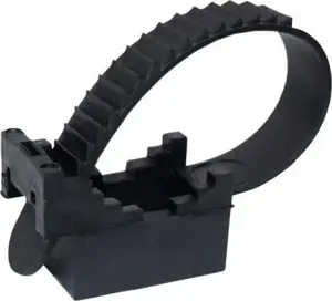 PAWBOL strap holder H.7207C UP-30 black — vehicle seatbelt/strap mounting accessory