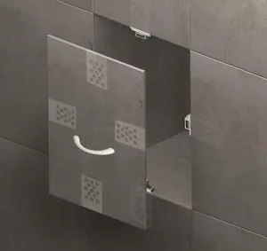 Cover trim for various tile sizes AWENTA MU1 — universal tile edge cover