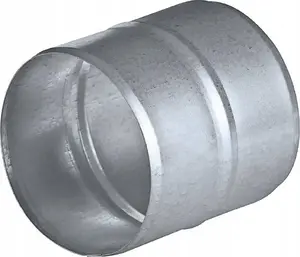 Metal galvanized connector AWENTA ZM120 for ventilation ducts