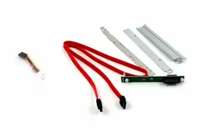 Mounting kit Supermicro MCP-220-81502-0N — Black Plastic and SECC components