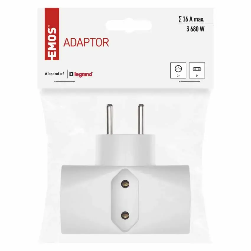 EMOS P0023N Type F wall socket 16 A 250 V Photo 5
