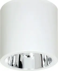 Ceiling-mounted downlight Dekoracja domu A7238, 15.5 cm white round plafon