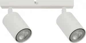 Griestu lukturis SIGMA ZOOM 33315, uz virsmas montējams spota tipa, LED Ready, balts