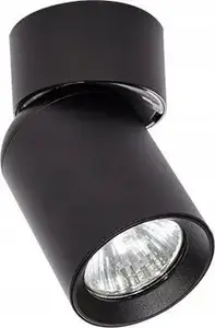 Griestu lampa LVT Timo 1695 — sliede ar 1x35W GU10, melna