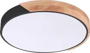 Потолочный светильник Rabalux MAPLE 3528 круглый LED 24W 4000K с деревянным эффектом для гостиной