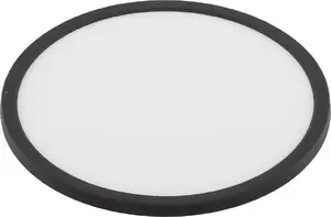 Потолочный светильник TK_LIGHTING Aqua Black Large 6905 — 1x45W LED, 3000/4000/6500K, черный/белый, кольцо с переключателем