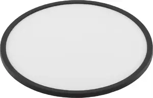 Потолочная лампа TK_LIGHTING Aqua Black Small 6901 — 1x24W LED, 3000/4000/6500K, чёрный/белый, с переключателем на корпусе