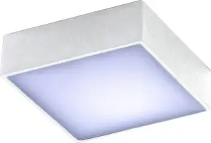 Griestu lampa Azzardo Falco 12 LED AZ2781 — balts kubs uzstādāms griestu gaismeklis