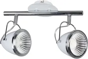 Griestu lampa SPOT Light Oliver 2x5W LED, modelis 5109202, 2 gaismas avoti, integrēts LED