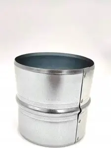 Metal duct connector AWENTA ZM100 Ø100 mm, galvanized