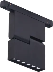 Track light fixture Azzardo ALDO AZ4621 — single-circuit black reflector for track lighting