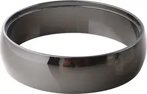 Recessed light fixture Azzardo ADAMO RING AZ1484 — black spherical downlight