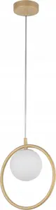 Pakaramā lampa No name Sigma Aqua 33409 — 1x12W G9, zelta-bēša/balta apdare