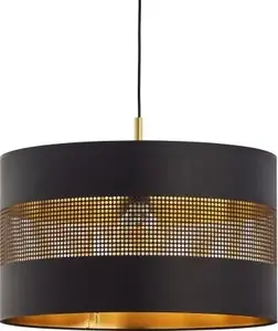 Pakaramais lukturis TK_LIGHTING TAGO BLACK 3211 — pakarināms griestu gaismeklis, melns