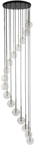 Подвесной светильник TK Lighting Aurora 10182 16×8W G9 прозрачный/золотой