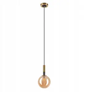 Подвесной светильник LAMKUR Rollo 49342 — 1x5W G9, золотистый