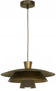 Подвесной светильник No name Plato 3170, 1x15W E27, золотистый