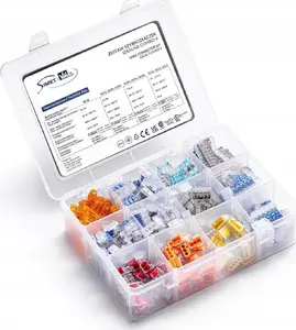Cable and Wire Quick Connectors Kit Simet Ideal Combo4 240 pcs (SCL2 SCL3 SCL5 SCP2 SCP3 SCP4 SCP5 SCP6 SCP8 SCS2)