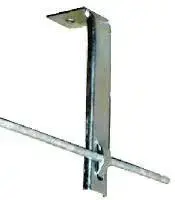 Wall mount bracket ALPAR G202 L-150 angular support bracket, L-shaped 150 mm