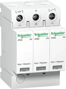 Surge Protector Schneider Electric iPRD-DC40r-T2-3-1000 3-pole Type 2/C 65 kA with contact A9L40281
