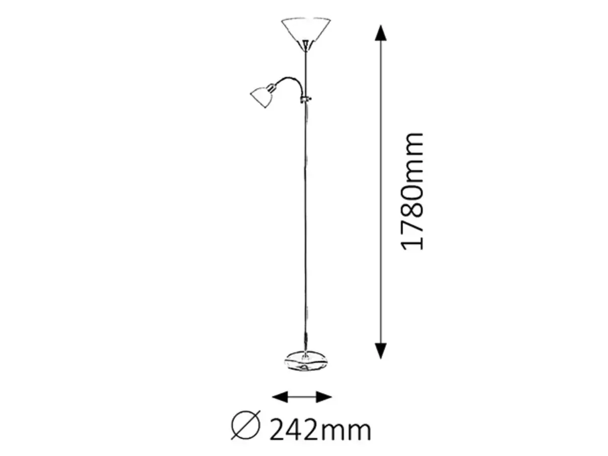 Rabalux 4062 stāvlampa E27 125W Photo 2