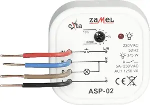 Staircase Step Light Controller ZAMEL ASP-02 230V AC (EXT10000014)