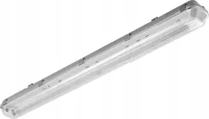 Hermētiska LED lumināra GTV G-tech GT-HEL236-00 2x120 cm T8 LED G13 AC220-240V IP65 IK06 ABS/PS pelēka