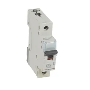 Mazais automāts Legrand TX3 Type D 25 A 240–415 V 50/60 Hz IP20 17.8×77.8×88 mm