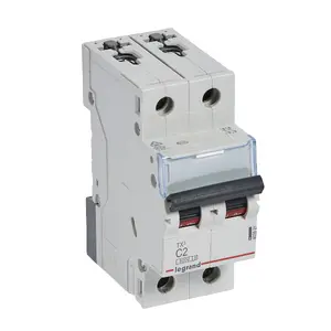 Miniature circuit breaker Legrand TX3 Type C 2 A 240–415 V IP20 35.4×77.8×88 mm