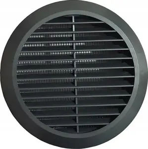 Вентиляционная решётка AWENTA Classic T23GR Fi150 графит — настенная/канальная крышка