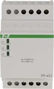Реле контроля фаз FF PF-431i — PF-431i, устройство для контроля трёхфазной сети
