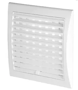 Ventilation grille AWENTA TL14 160×160 mm, white