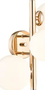 Sienas lampa Zuma Line MOLECULE W0454-03U-F7AA — sienas gaismeklis, modelis W0454-03U-F7AA