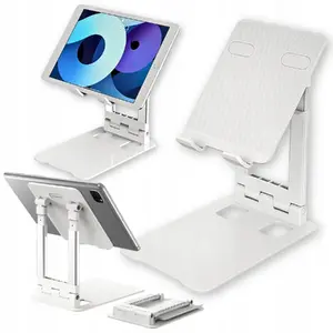 Wozinsky WPT-K28 foldable desk stand for phone and tablet, white