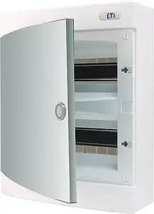 Virszemes sadales kārba Eti-Polam ECT24PO-s 24 moduļi IP40 balti durtiņas