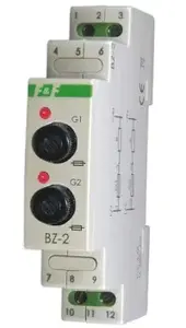 Fuse Holder, Eti-Polam BZ-2, cylindrical fuse 5x20 mm, 2-pole