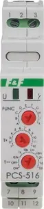 Time relay 10-function PCS-516AC 0.1s–576h 2A 1NO 85–265V AC/DC TRIAC DIN rail