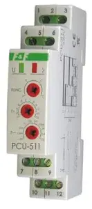 Universal Time Relay FF PCU-511 UNI 12–264V AC/DC, 8A Output