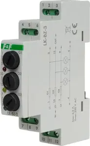 Indicator Lamp and Fuse Module FF LK-BZ-3 K — 3-pole control lamp with replaceable cartridge fuses (MPN: FF203)